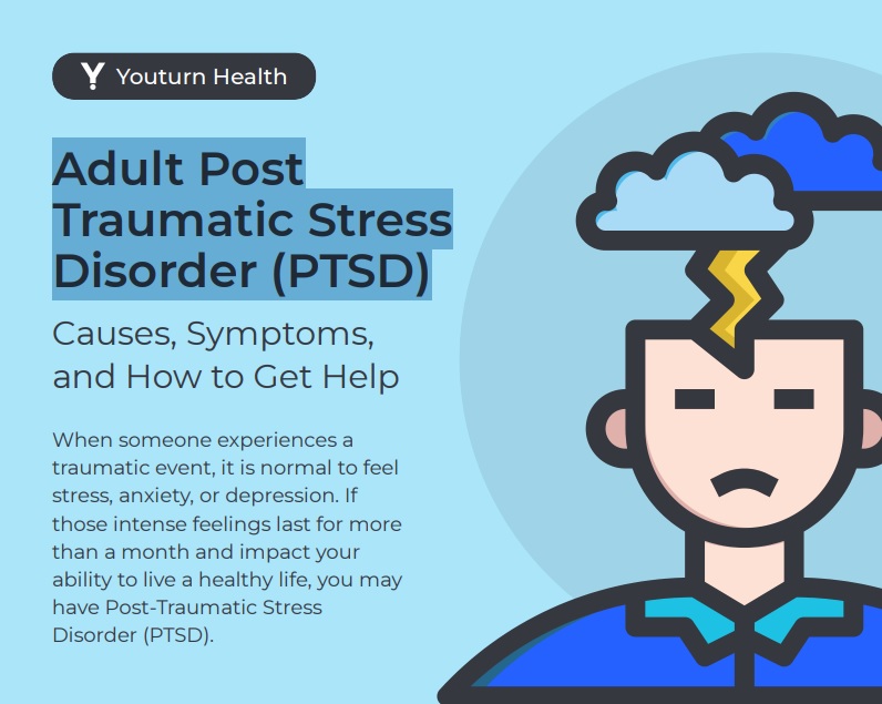 Mental Health Infographic | Adult PTSD | LMCT