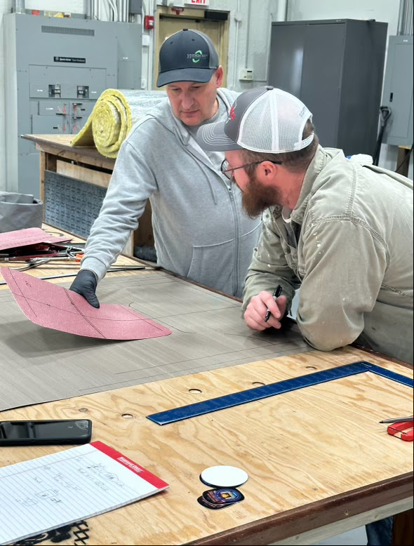 Mechanical Insulator Apprentice Receives Training From An Instructor | LMCT