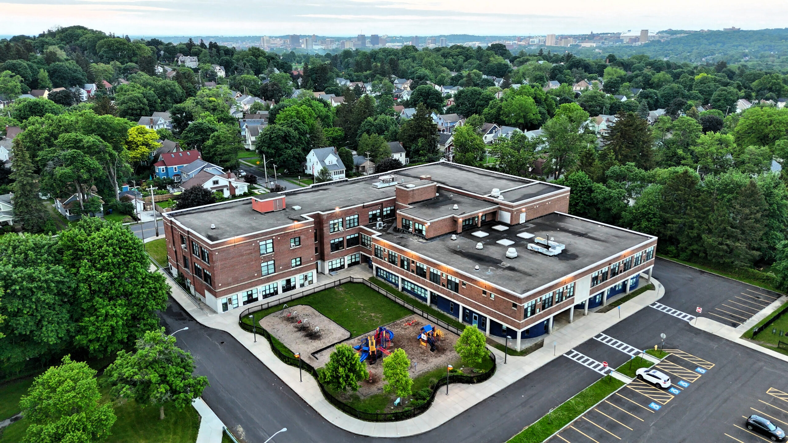 Exterior of School Building | LMCT